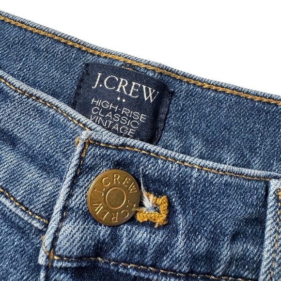 J Crew High Rise Classic Vintage denim jeans womens 29 casual everyday errands - Picture 5 of 13